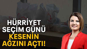Hürriyet seçim günü kesenin ağzını açtı!
